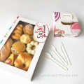 Disposable stylish small cake box with handle